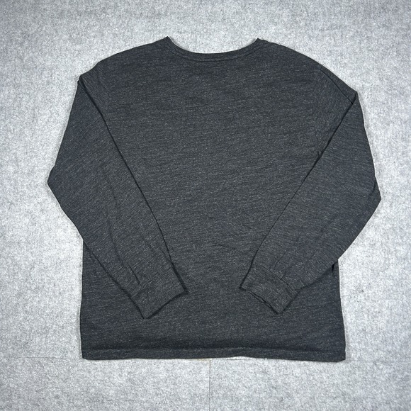 Polo Ralph Lauren T Shirt Mens Size XL Grey Long Sleeve Embroidered Pony Logo - Picture 10 of 12
